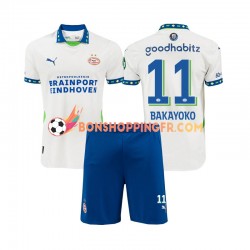 Maillot 3ème PSV Eindhoven Johan Bakayoko 11 2024-2025 Manches Courtes Jeune Enfant(+shorts)