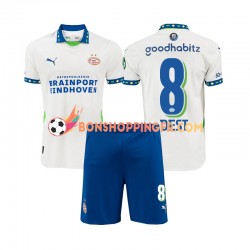 Maillot 3ème PSV Eindhoven Sergino Dest 8 2024-2025 Manches Courtes Jeune Enfant(+shorts)