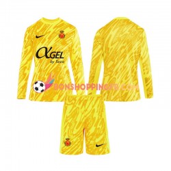 Maillot 3ème Gardien RCD Mallorca 2024-2025 Manches Longues Jeune Enfant(+shorts)