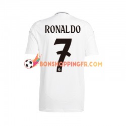 Maillot Domicile Real Madrid Cristiano Ronaldo 7 2024-2025 Manches Courtes Homme