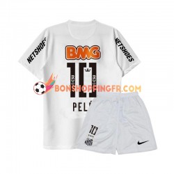 Maillot Rétro Domicile Santos FC PELE 10 2011-2012 Manches Courtes Jeune Enfant(+shorts)