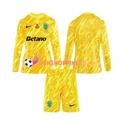Maillot 3ème Sporting CP Gardien 2024-2025 Manches Longues Jeune Enfant(+shorts)