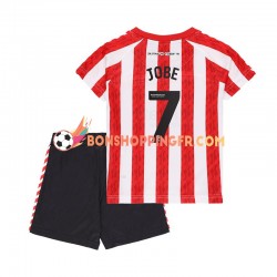 Maillot Domicile Sunderland Jobe Bellingham 7 2024-2025 Manches Courtes Jeune Enfant(+shorts)