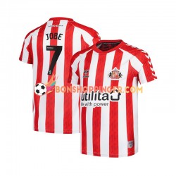 Maillot Domicile Sunderland Jobe Bellingham 7 2024-2025 Manches Courtes Homme