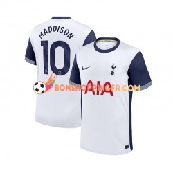 Maillot Domicile Tottenham Hotspur James Maddison 10 2024-2025 Manches Courtes Homme