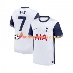Maillot Domicile Tottenham Hotspur Son Heung-Min 7 2024-2025 Manches Courtes Homme