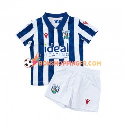Maillot Domicile West Bromwich Albion 2024-2025 Manches Courtes Jeune Enfant(+shorts)