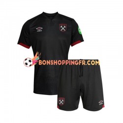 Maillot Extérieur West Ham United 2024-2025 Manches Courtes Jeune Enfant(+shorts)