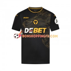 Maillot Extérieur Wolverhampton Wanderers 2024-2025 Manches Courtes Homme